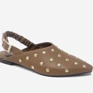 NEW KENNETH COLE New York Studded Leather Slingback Sandal Size 8.5